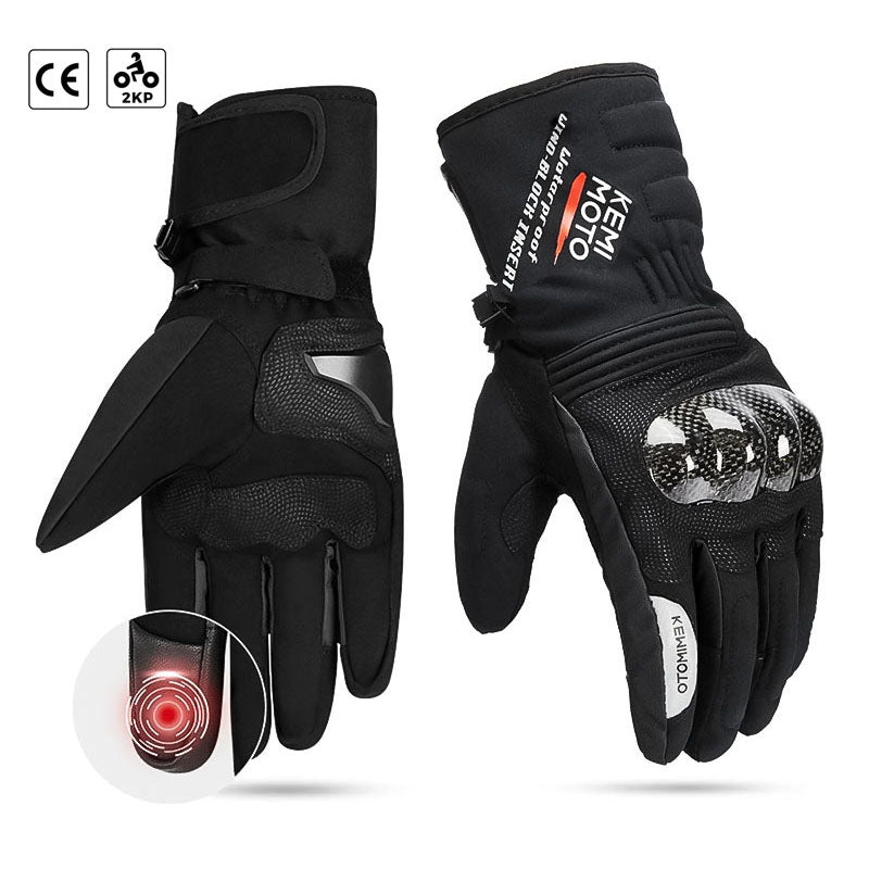 Skuggor Waterproof Winter Motorcycle Gloves | CE & 2KP Approved