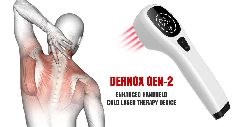 Skuggor LumaPulse Upgraded Cold Laser Red Light Therapy Device