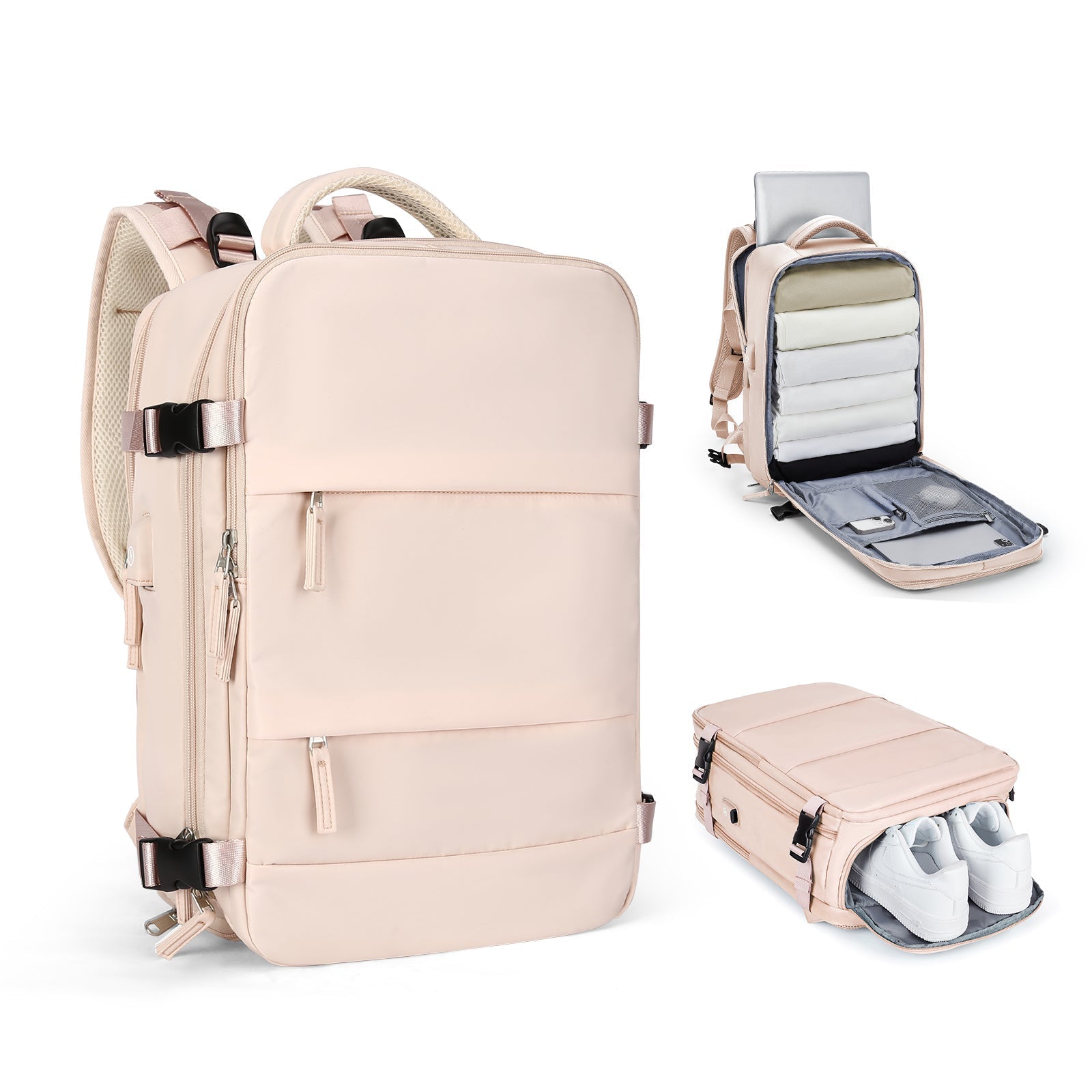 Skuggor Intelligent Expandable Travel Backpack for Everyday Use