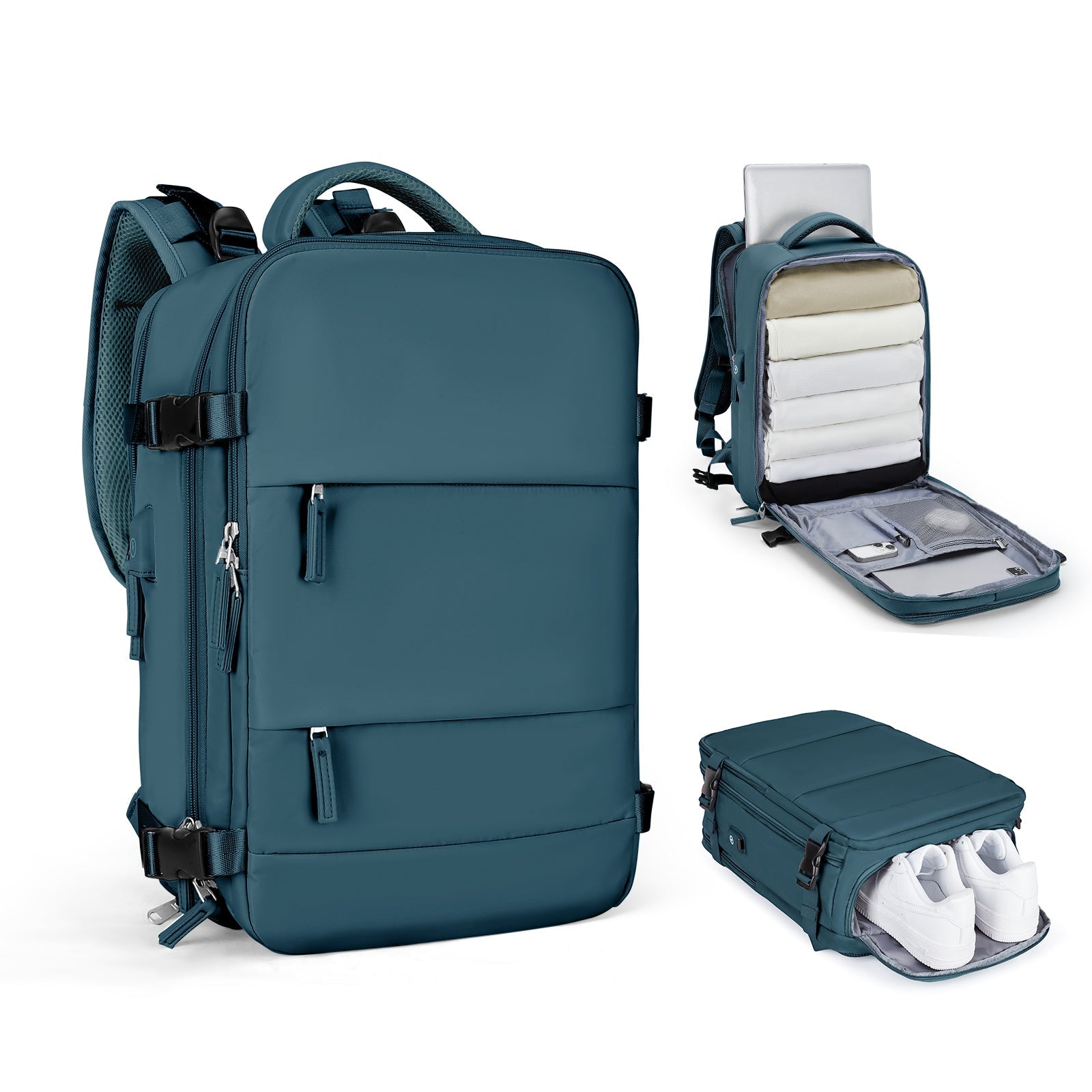 Skuggor Intelligent Expandable Travel Backpack for Everyday Use