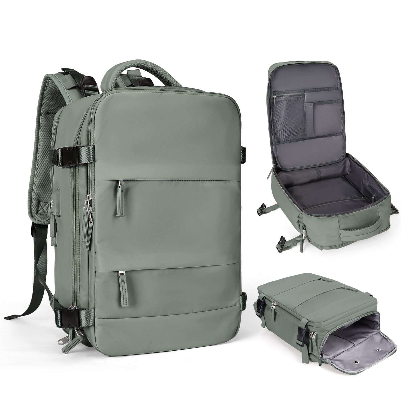 Skuggor Intelligent Expandable Travel Backpack for Everyday Use