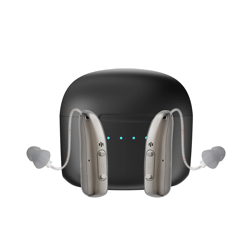 VeraHear Pro Rechargeable Bluetooth Hearing Aids With App