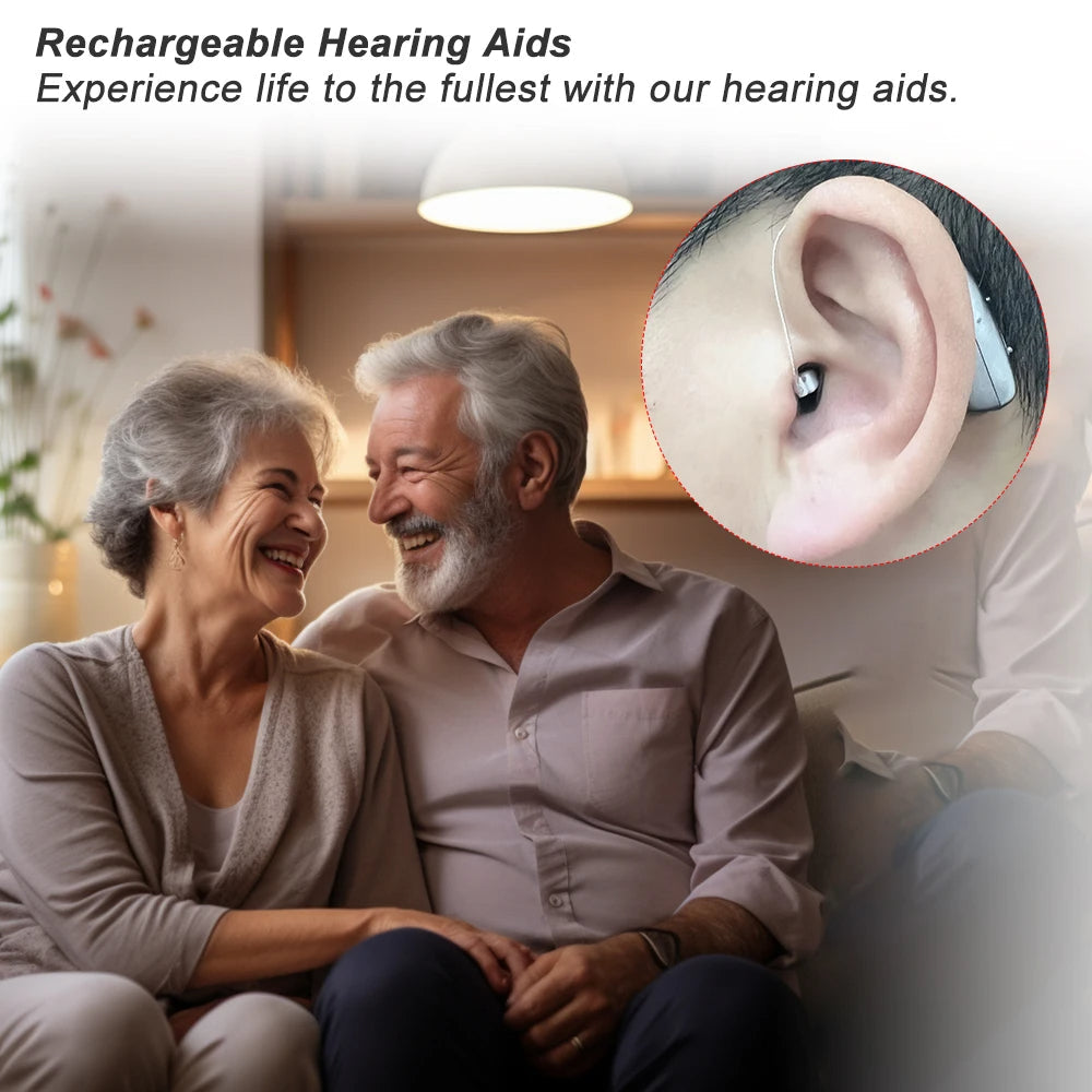 VeraHear Pro Rechargeable Bluetooth Hearing Aids With App