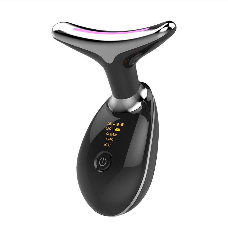 Skuggor AeroGlow LED Face and Neck Lifting Massager Device