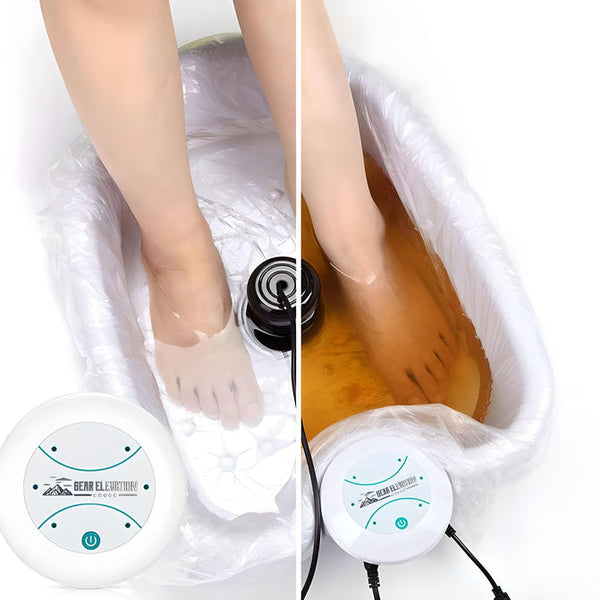 Skuggor PureFlow Ionic Detox Foot Bath System For Home Spa Use
