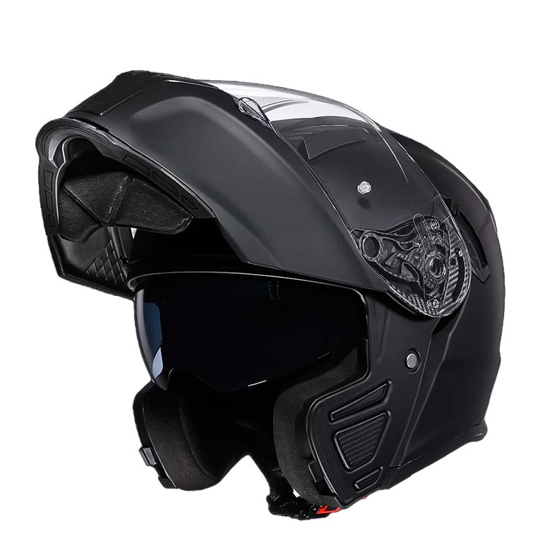 Skuggor Dual Visor Modular Flip-Up Helmet With DOT And ECE Certification