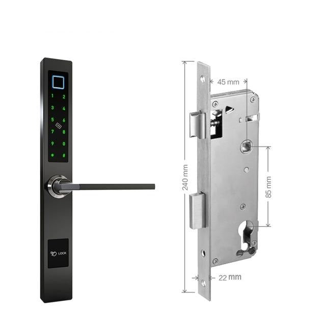 SilverKey Pro Biometric Door Lock With Bluetooth Access