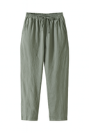 Men’s Cotton-Linen Drawstring Pants