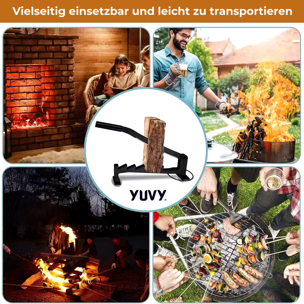 Skuggor ForestPulse Wall Mounted Log Splitter For Wood Splitting