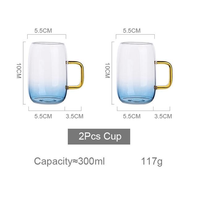 Azure Ombre Glass Pitcher Set | Skuggor