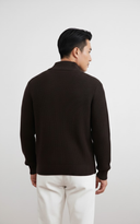 Men’s Ribbed Full-Zip Cardigan