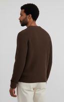Men’s Ribbed Crew Neck Sweater