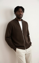 Men’s Ribbed Zip Sweater
