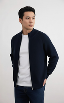 Men’s Ribbed Zip Sweater