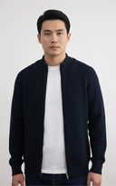 Men’s Ribbed Zip Sweater