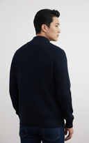 Men’s Ribbed Zip Sweater