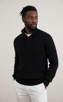 Men’s Stand-Collar Knit Pullover