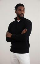 Men’s Stand-Collar Knit Pullover