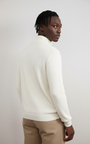 Men’s Stand-Collar Knit Pullover