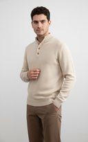 Men’s Knit Half Button Pullover