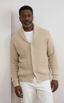 Men’s Shawl Collar Knit Cardigan
