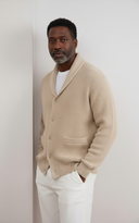 Men’s Shawl Collar Knit Cardigan