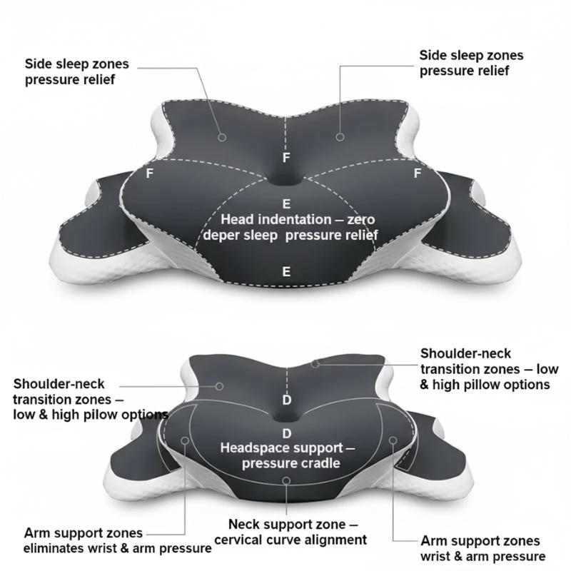 Skuggor Butterfly Contour Pillow