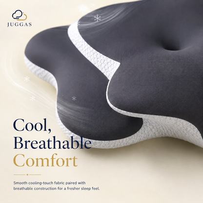 Skuggor Ergonomic Cervical Memory Foam Pillow