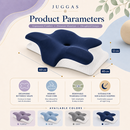 Skuggor Memory Foam Cervical Pillow