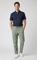 Men’s Cotton-Linen Drawstring Pants