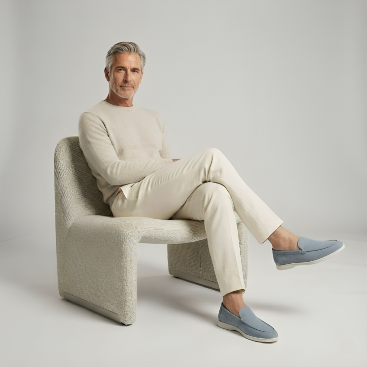 Men’s Suede Slip-On Loafers