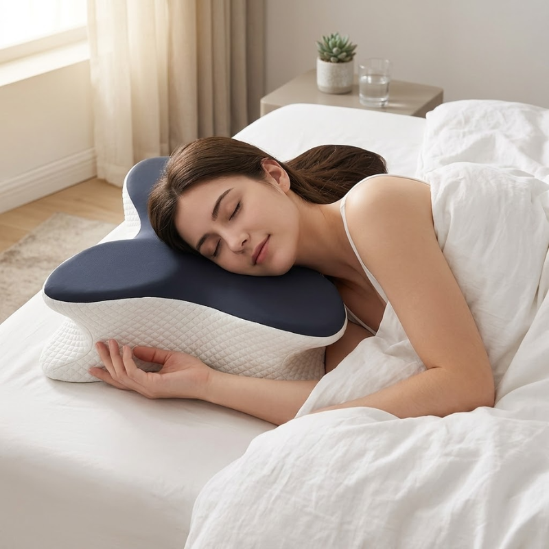 Skuggor Star Contour Pillow Ergonomic Memory Foam