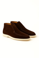 Men’s Suede Ankle Loafers