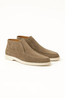 Men’s Suede Ankle Loafers